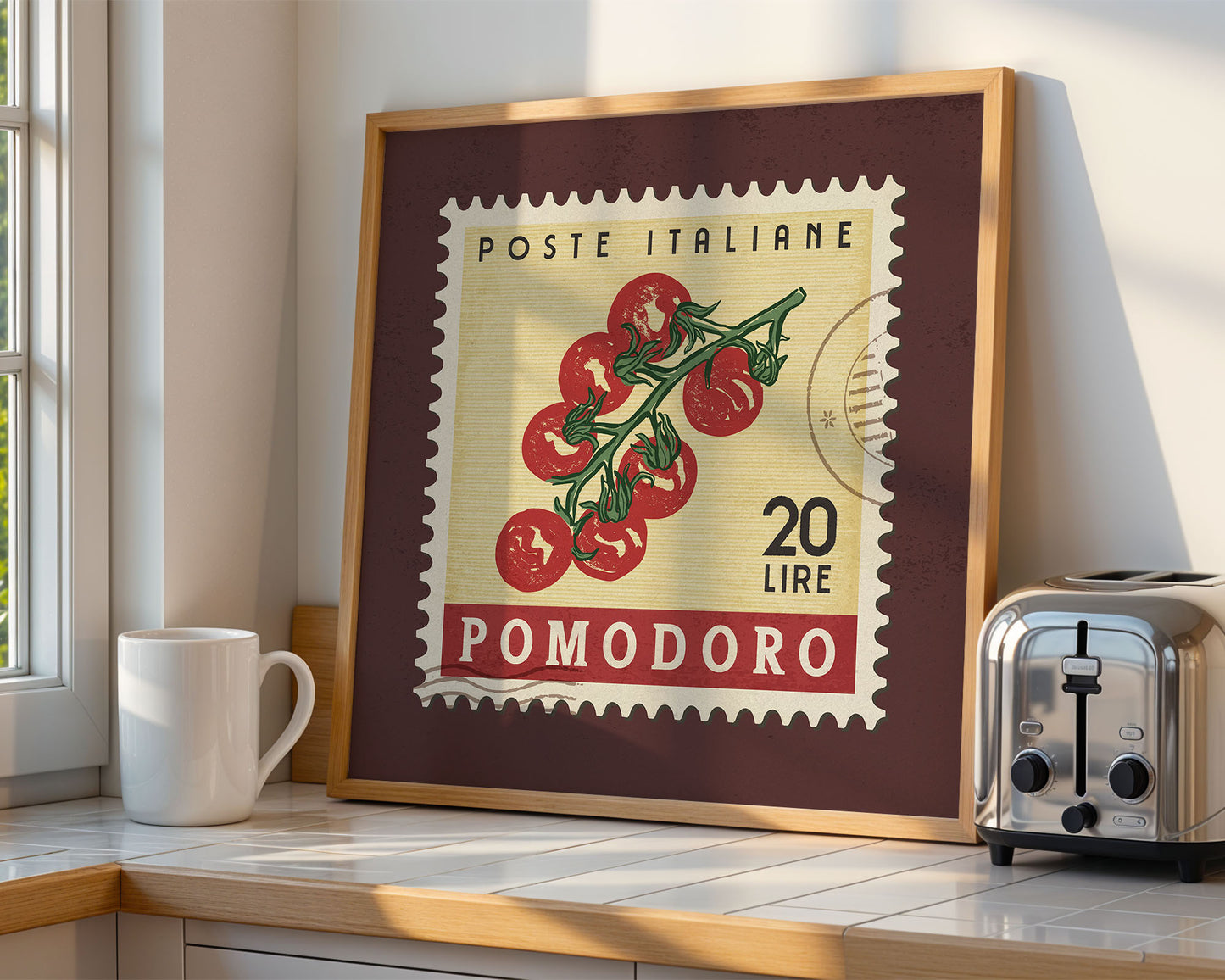 a picture of some tomatoes on a table