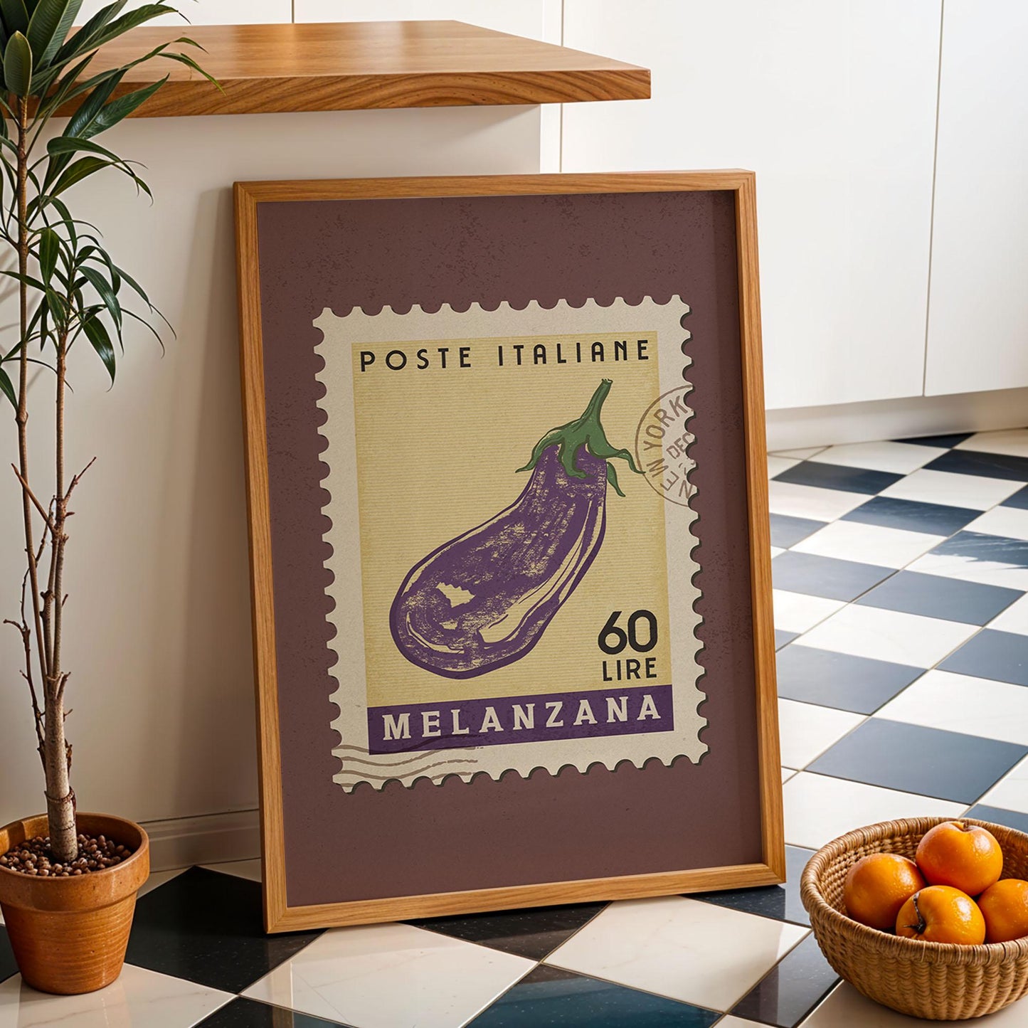 a picture of a picture of a purple eggplant