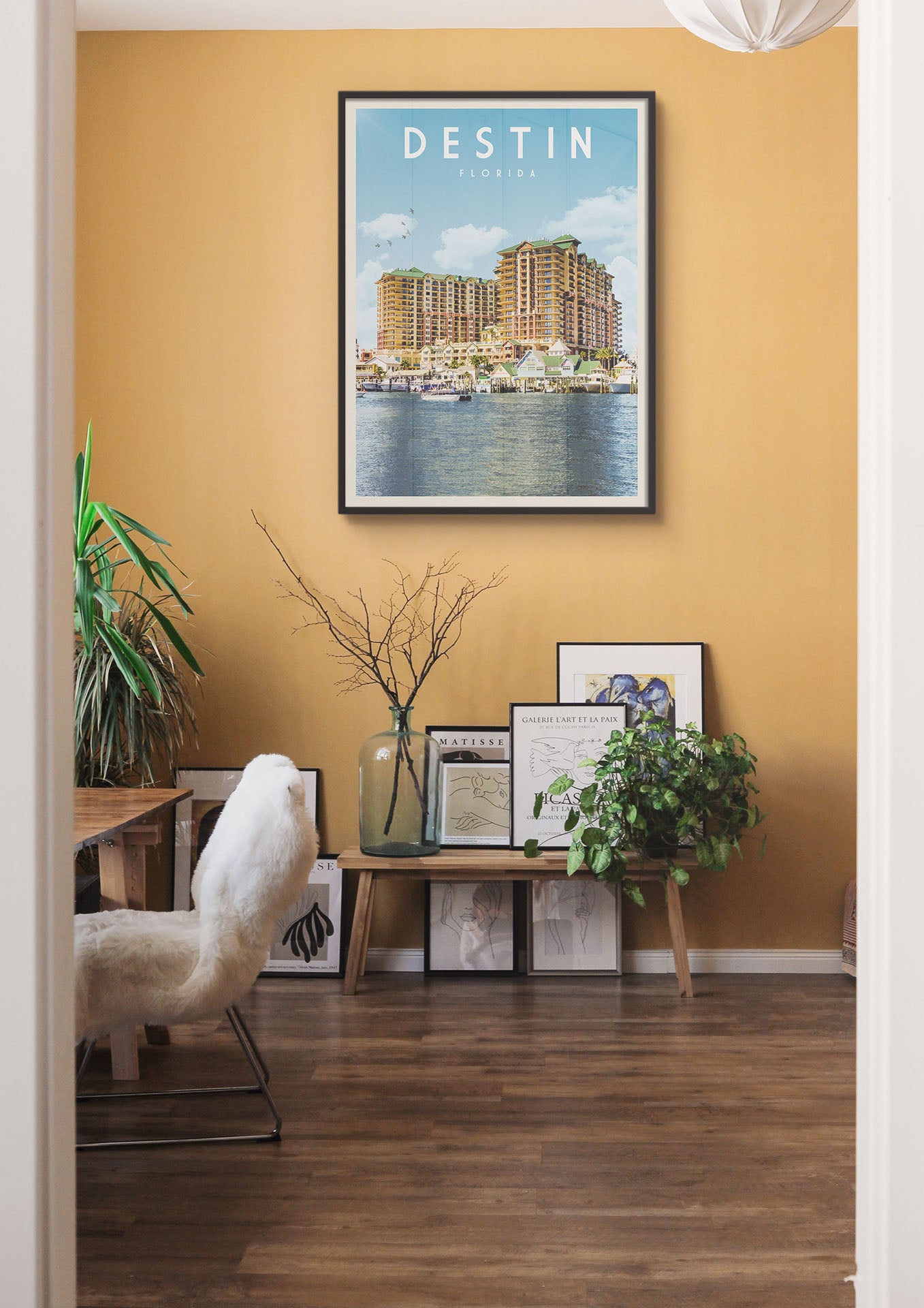 Destin, Florida - Vintage Travel Poster