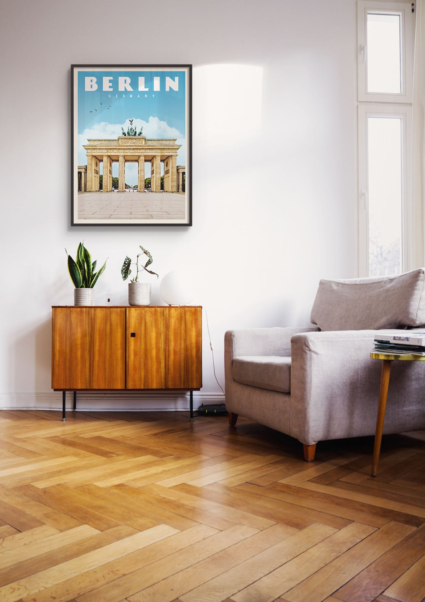 Berlin, Germany - Vintage Travel Print - Vintaprints