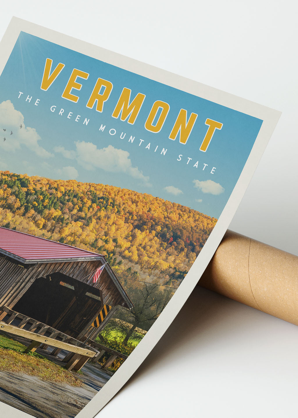 Vermont - Vintage Travel Poster