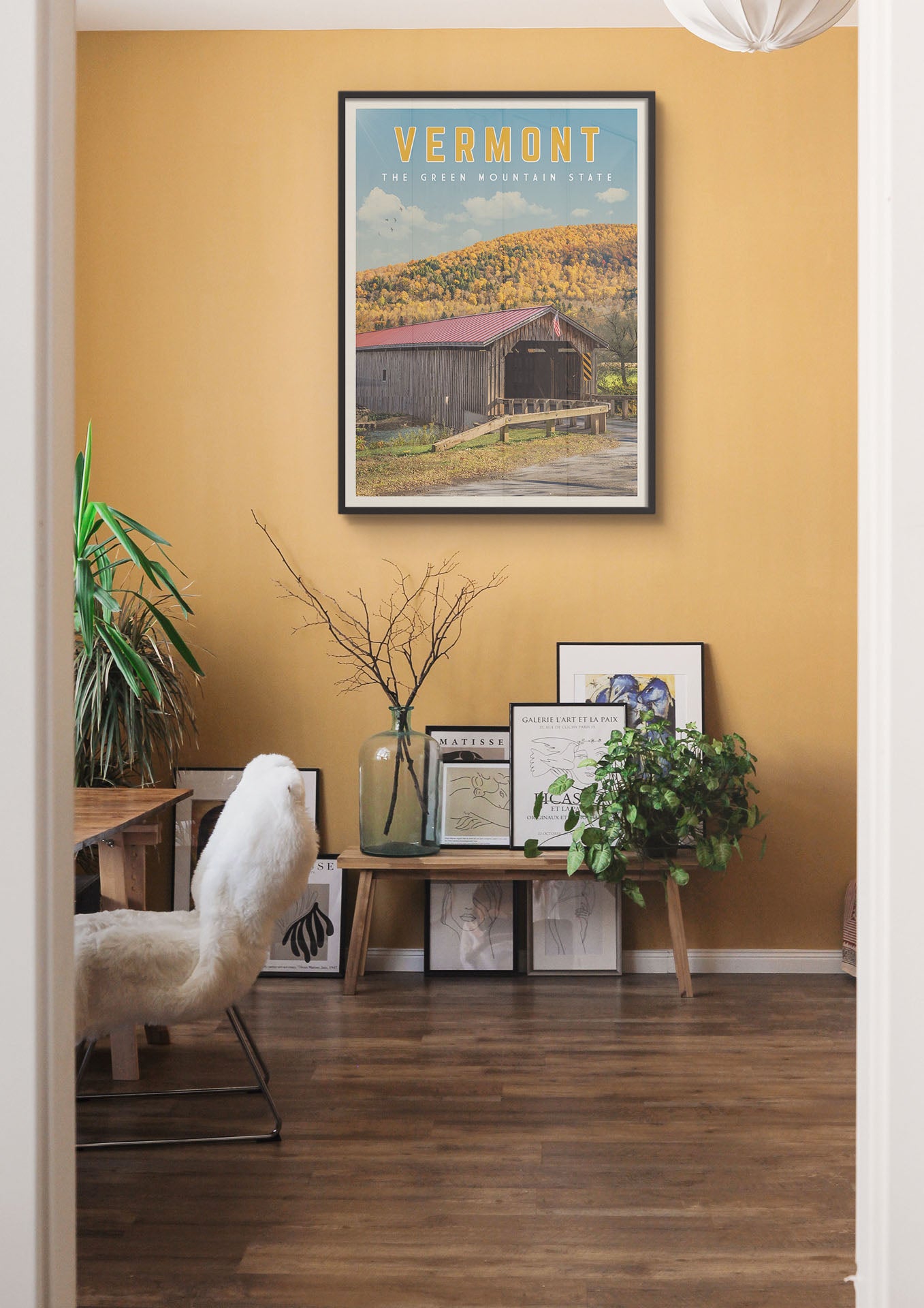Vermont - Vintage Travel Poster