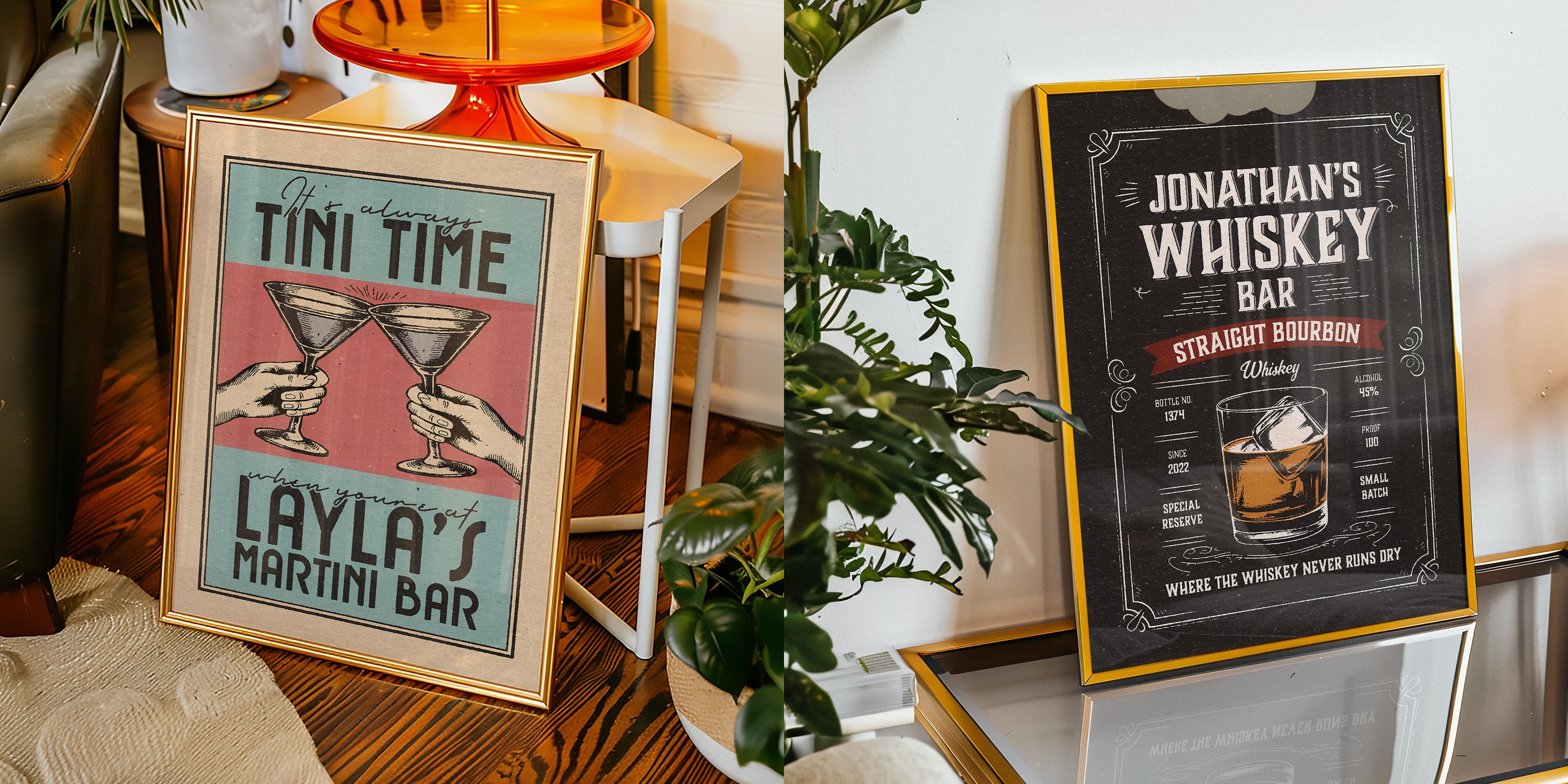 Custom Bar Posters