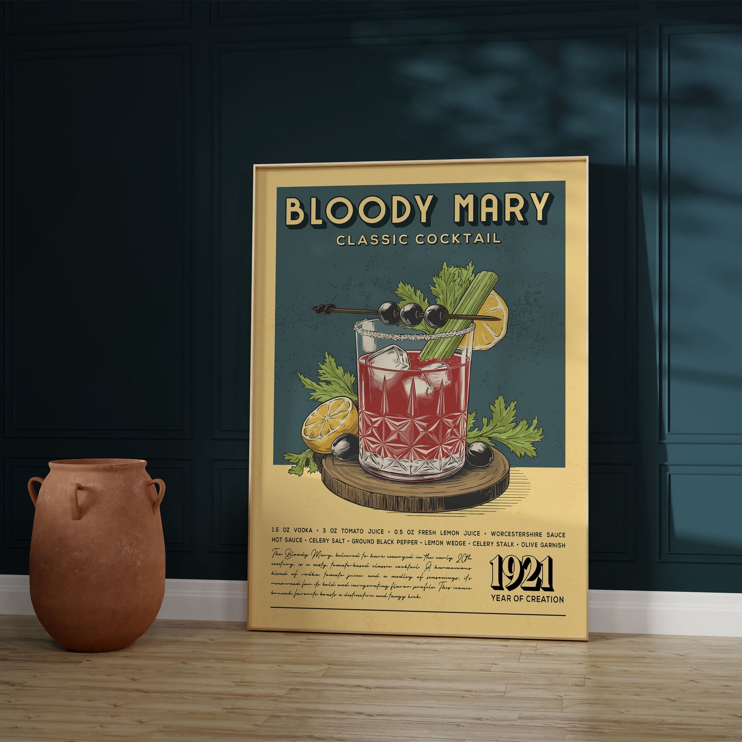 Bloody Mary - Classic Cocktail Poster