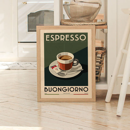 Espresso - Vintage Coffee Poster