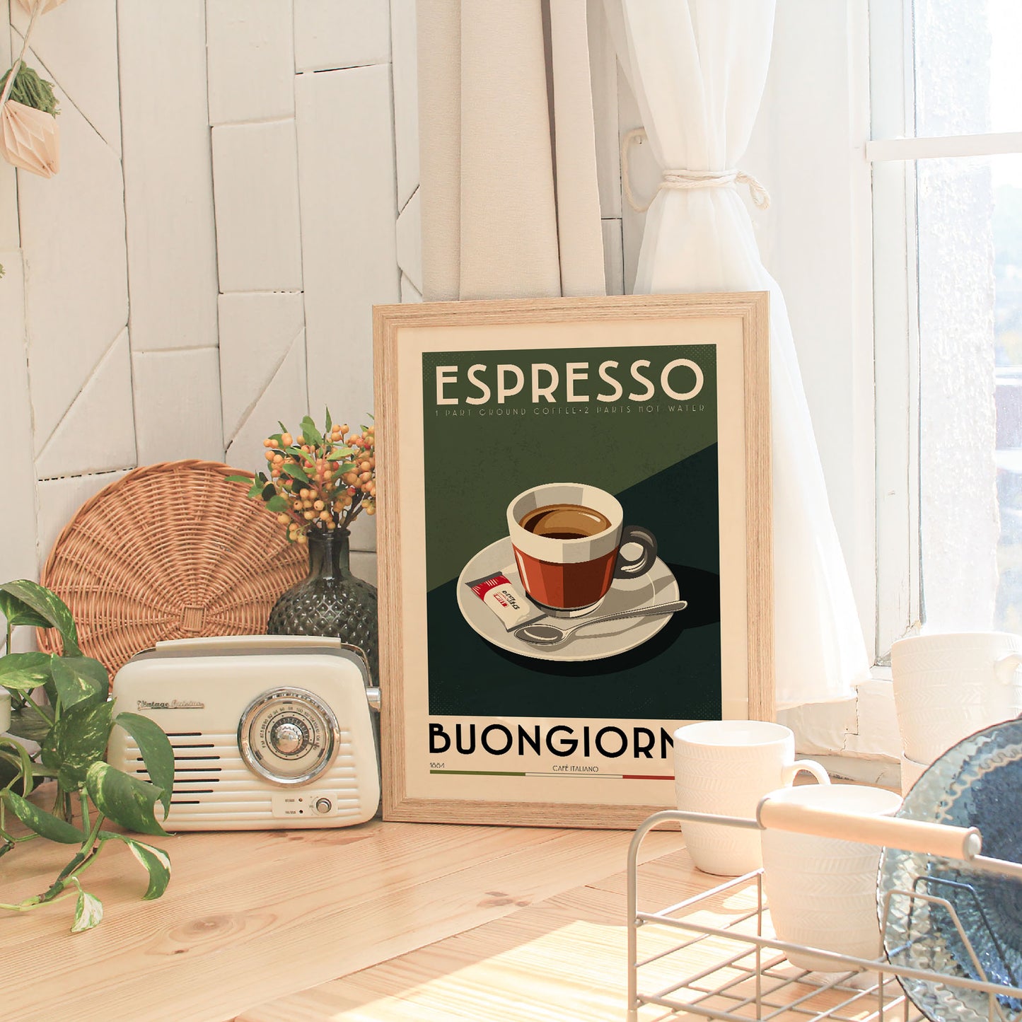 Espresso - Vintage Coffee Poster