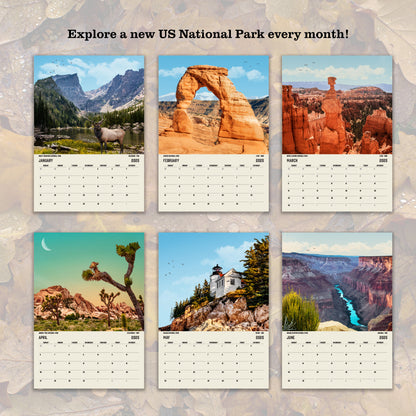 2025 National Park Calendar