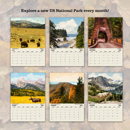 2025 National Park Calendar