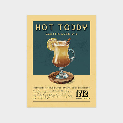 Hot Toddy - Classic Cocktail Poster