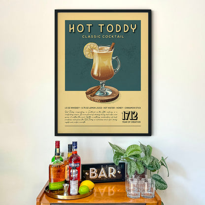 Hot Toddy - Classic Cocktail Poster