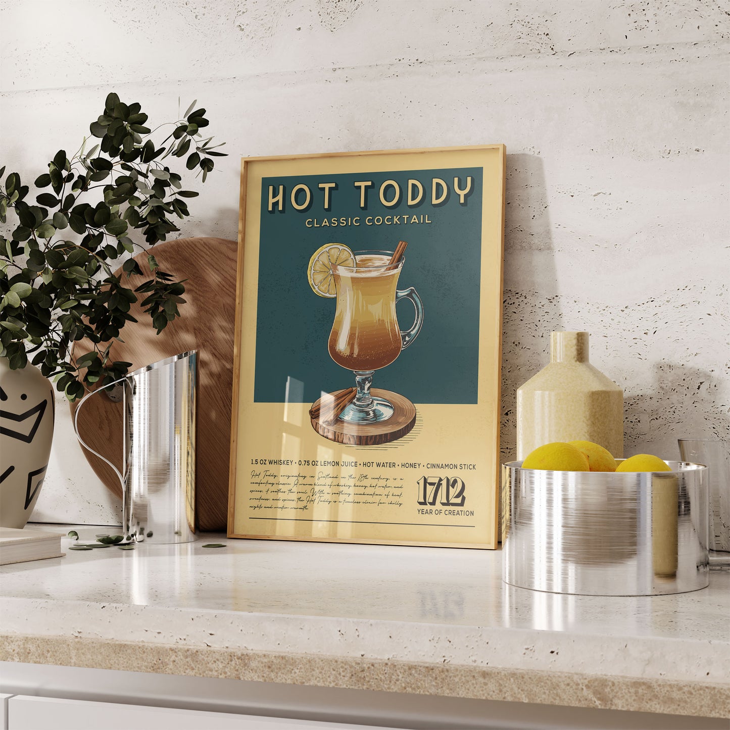 Hot Toddy - Classic Cocktail Poster