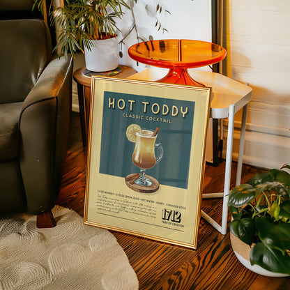 Hot Toddy - Classic Cocktail Poster