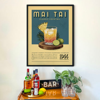 Mai Tai - Classic Cocktail Poster