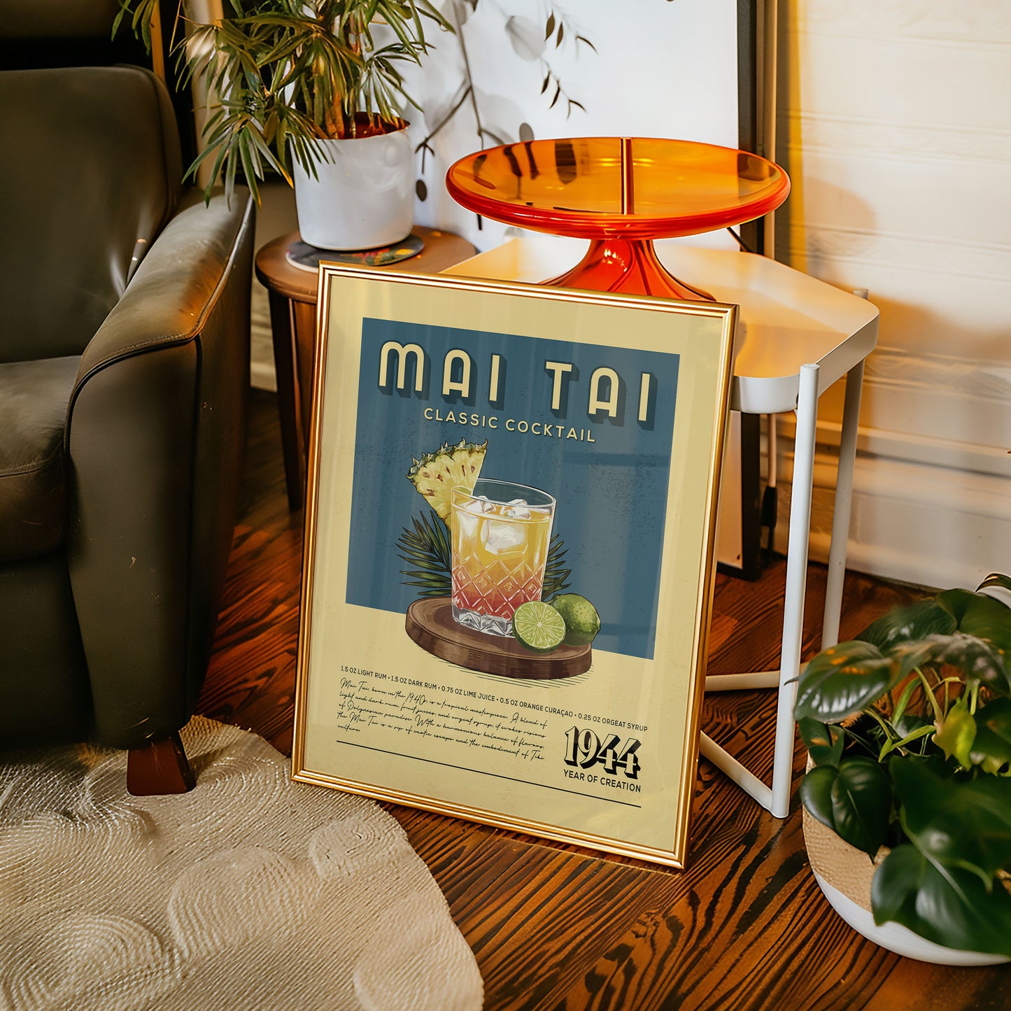 Mai Tai - Classic Cocktail Poster