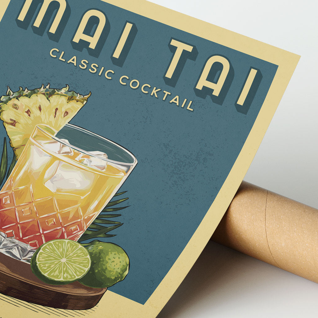 Mai Tai - Classic Cocktail Poster