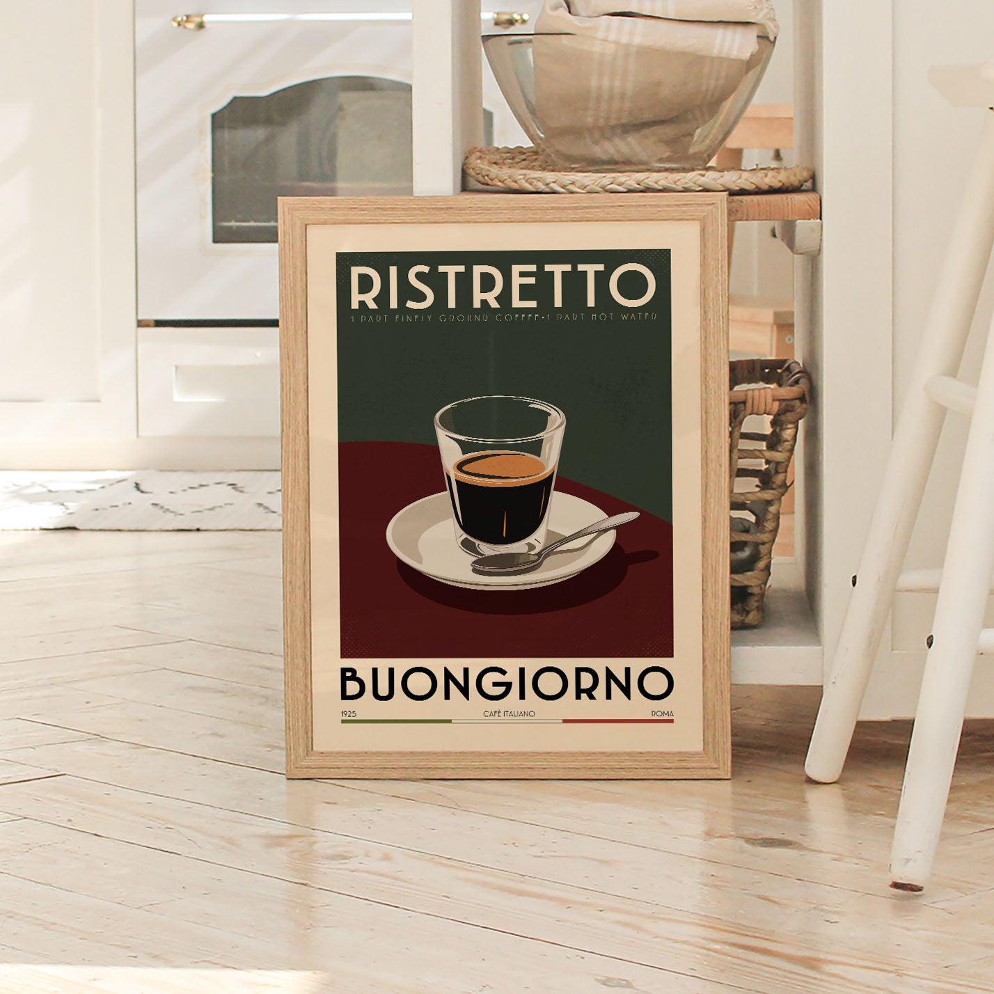 Ristretto - Vintage Coffee Poster