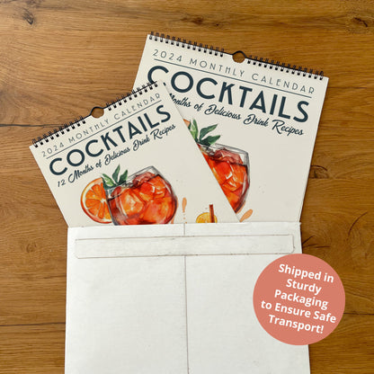 2025 Classic Cocktail Recipe Calendar