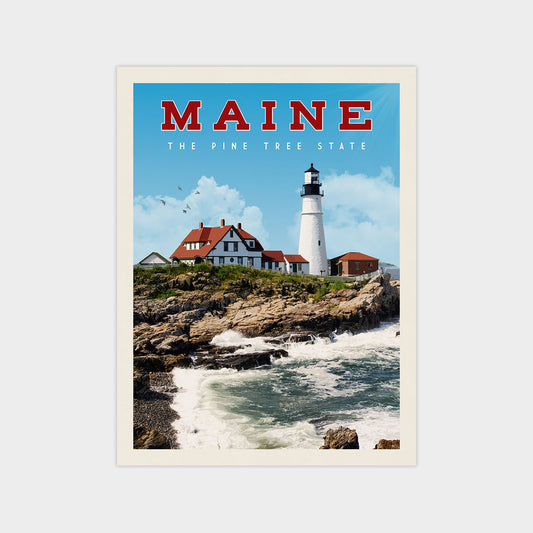 Maine, The Pine Tree State