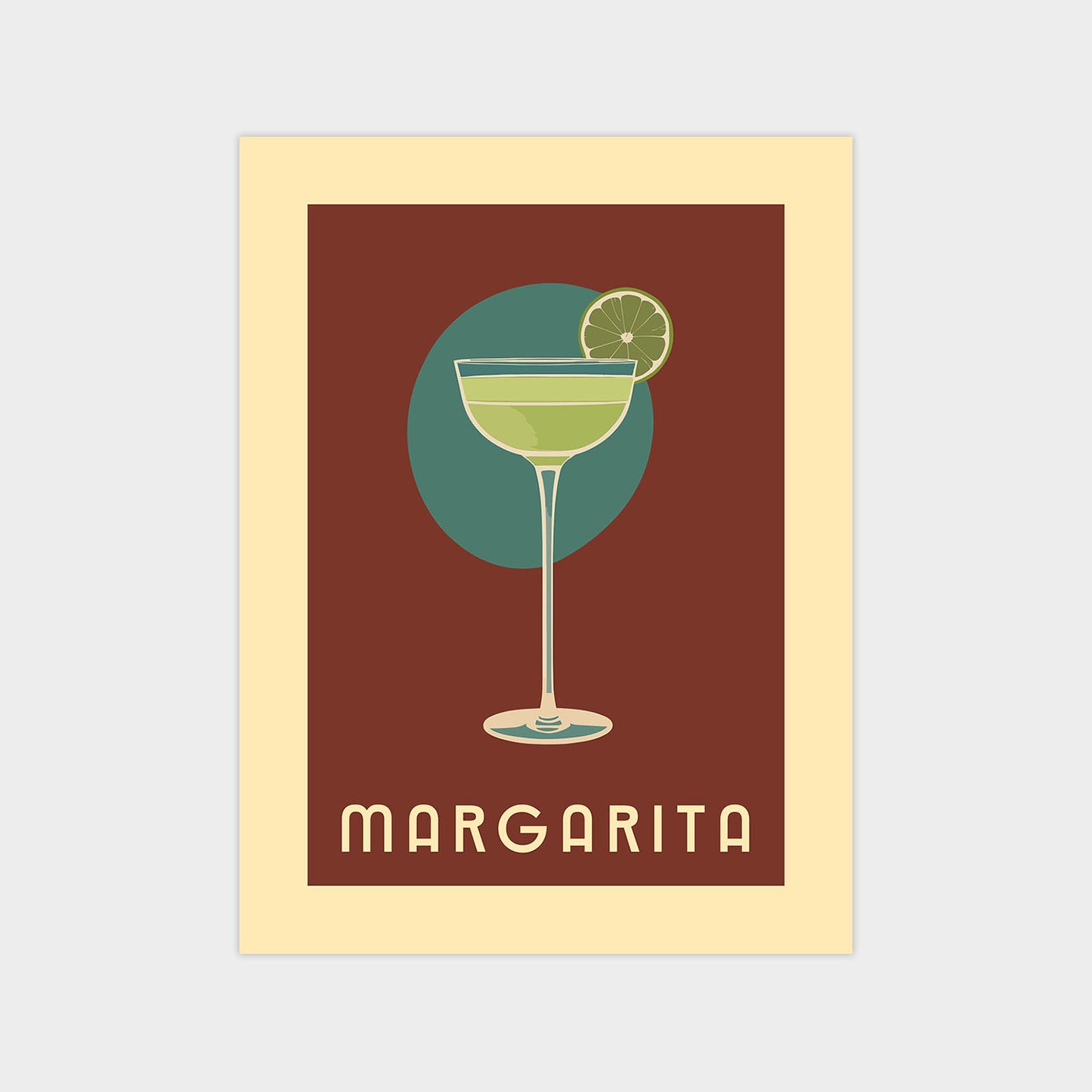 Margarita - Vintage Cocktail Poster