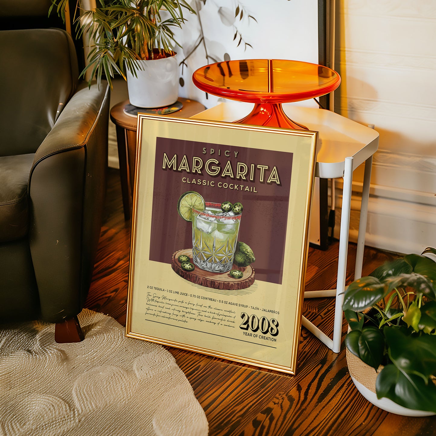 Spicy Margarita - Classic Cocktail Poster