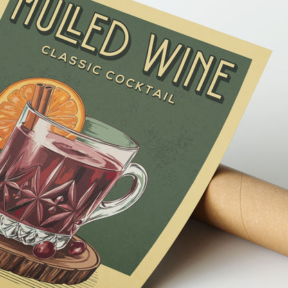 Mulled Wine - Classic Cocktail Poster