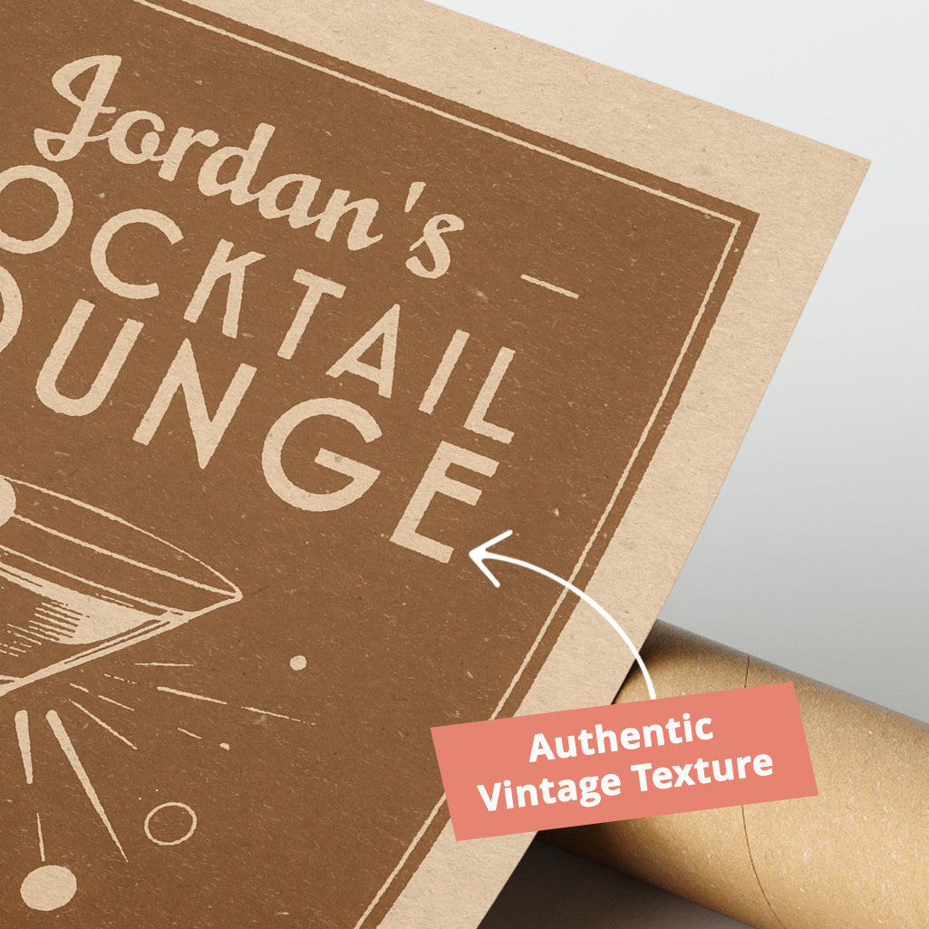 a cardboard box with a label that says jordan's cocktail lounge