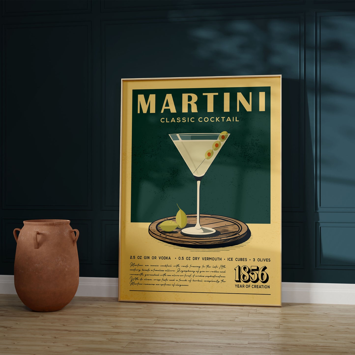 Martini - Classic Cocktail Poster