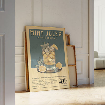 Mint Julep - Classic Cocktail Poster