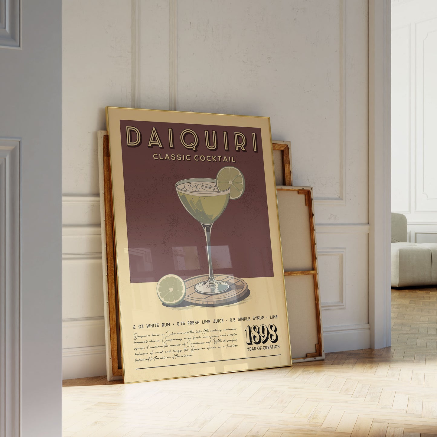 Daiquiri - Classic Cocktail Poster