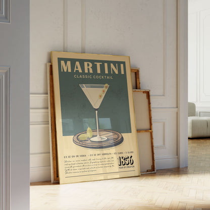 Martini - Classic Cocktail Poster