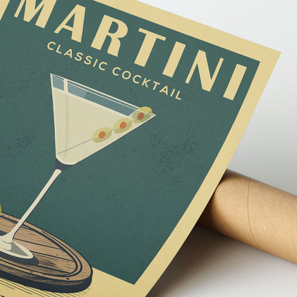 Martini - Classic Cocktail Poster