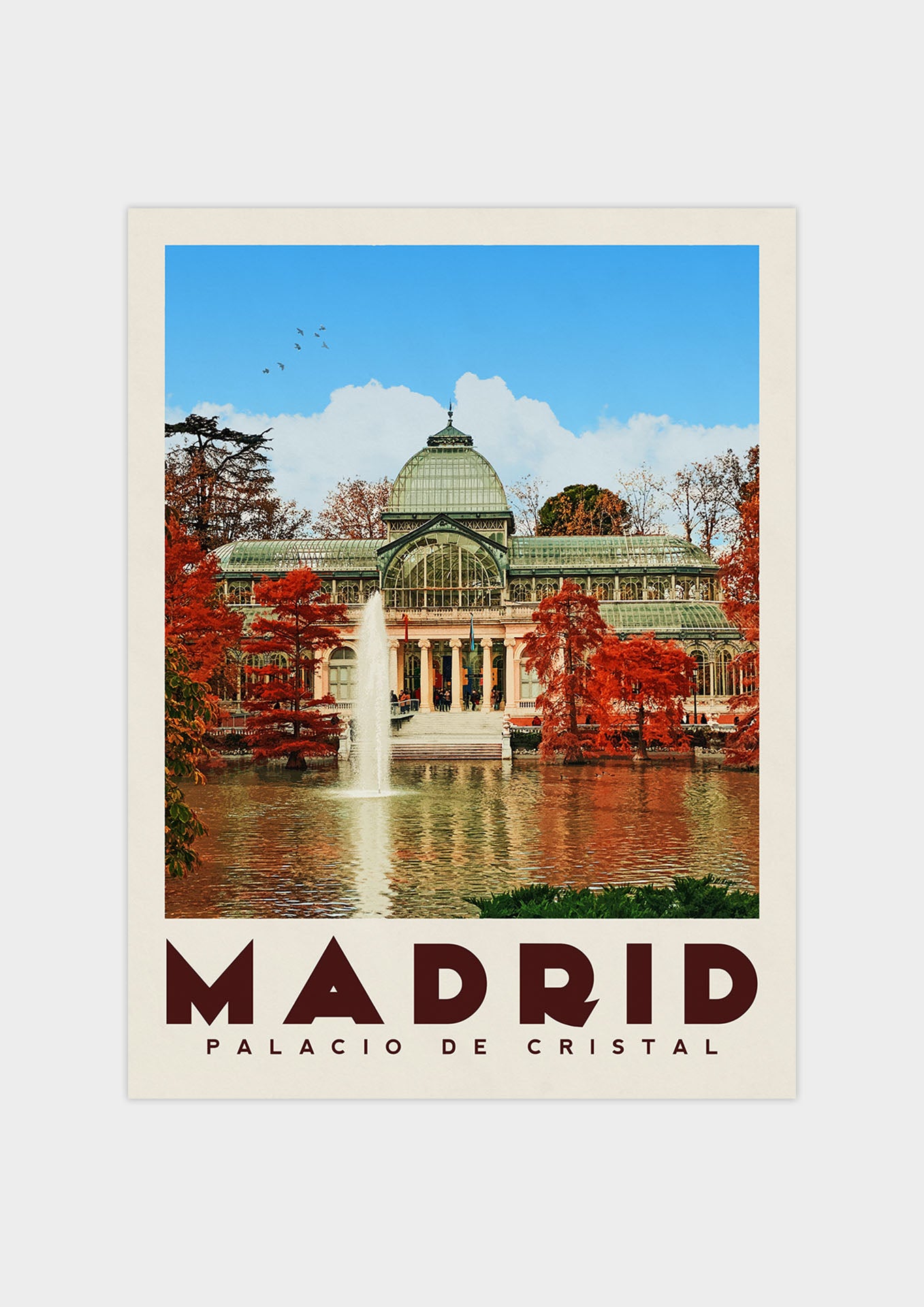 Madrid, Spain - Vintage Travel Print - Vintaprints