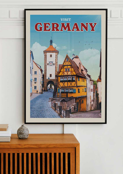 Germany - Vintage Travel Poster