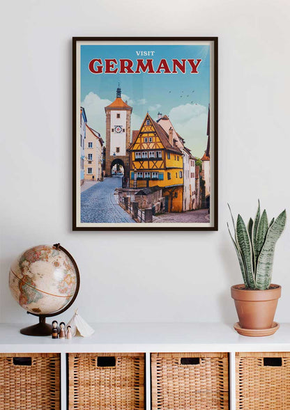 Germany - Vintage Travel Poster