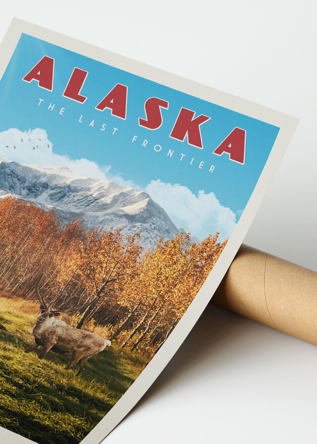 Alaska - Vintage Travel Print - Vintaprints