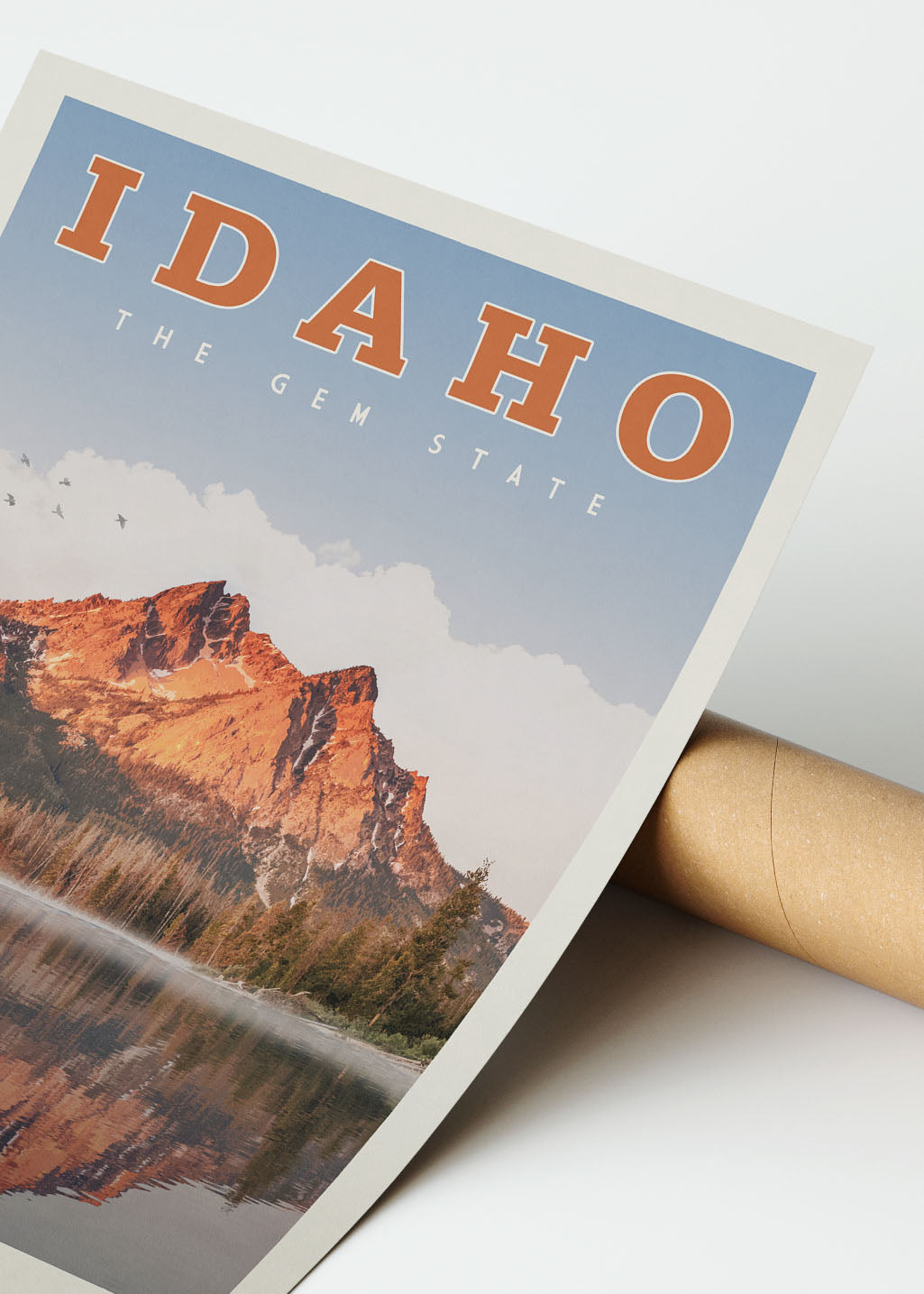 Idaho - Vintage Travel Print - Vintaprints