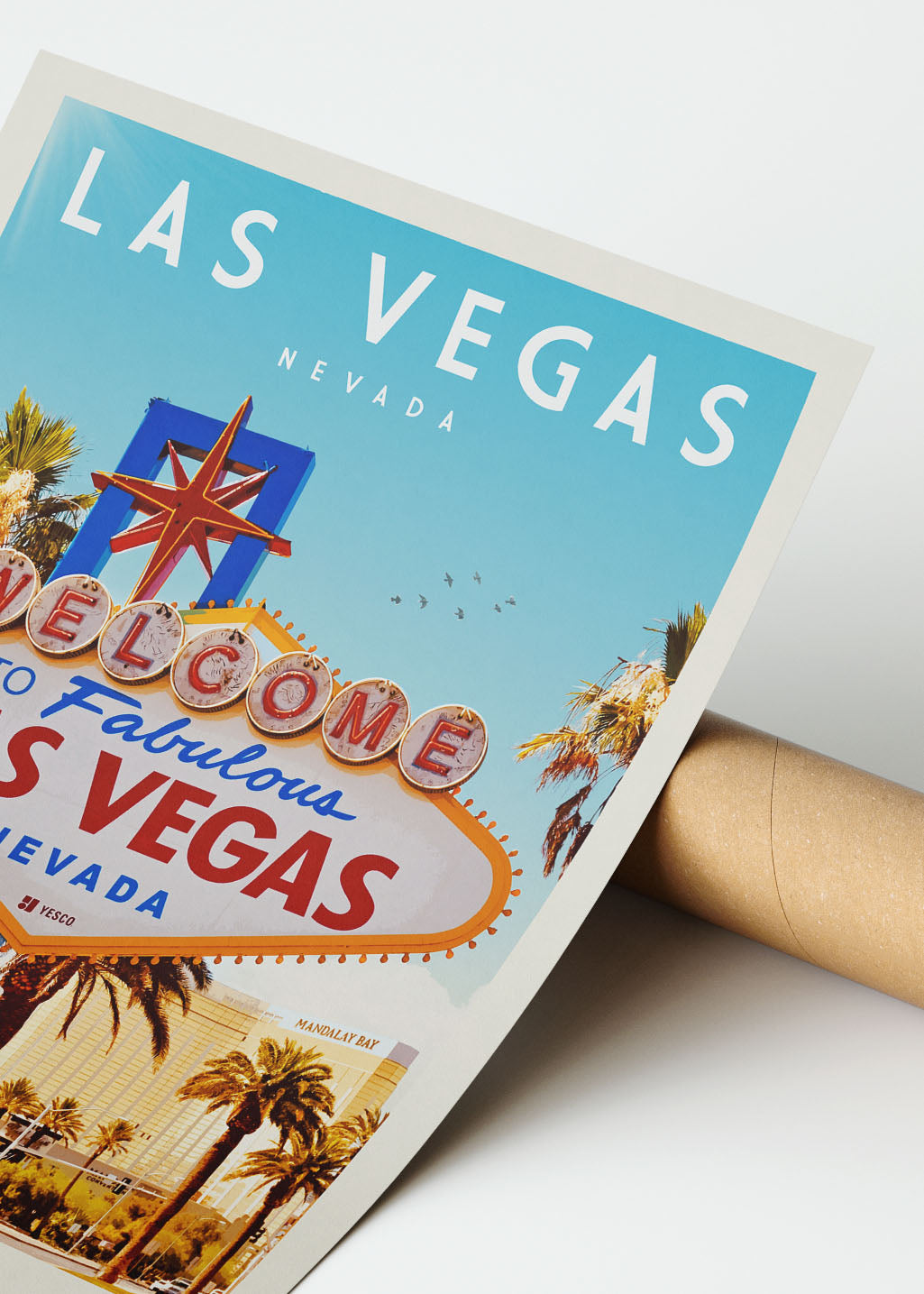 Las Vegas, Nevada - Vintage Travel Print - Vintaprints