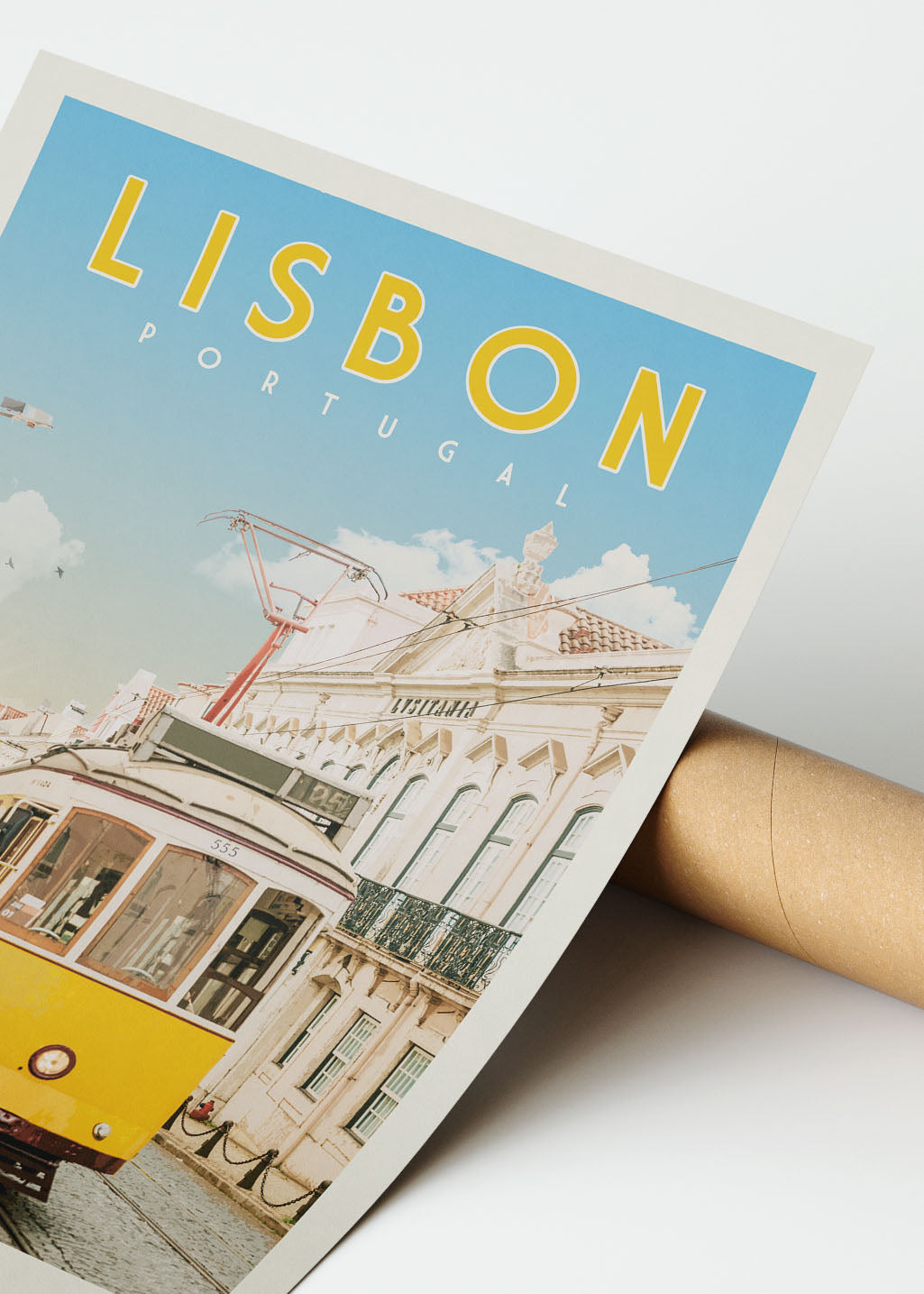 Lisbon, Portugal - Vintage Travel Print - Vintaprints