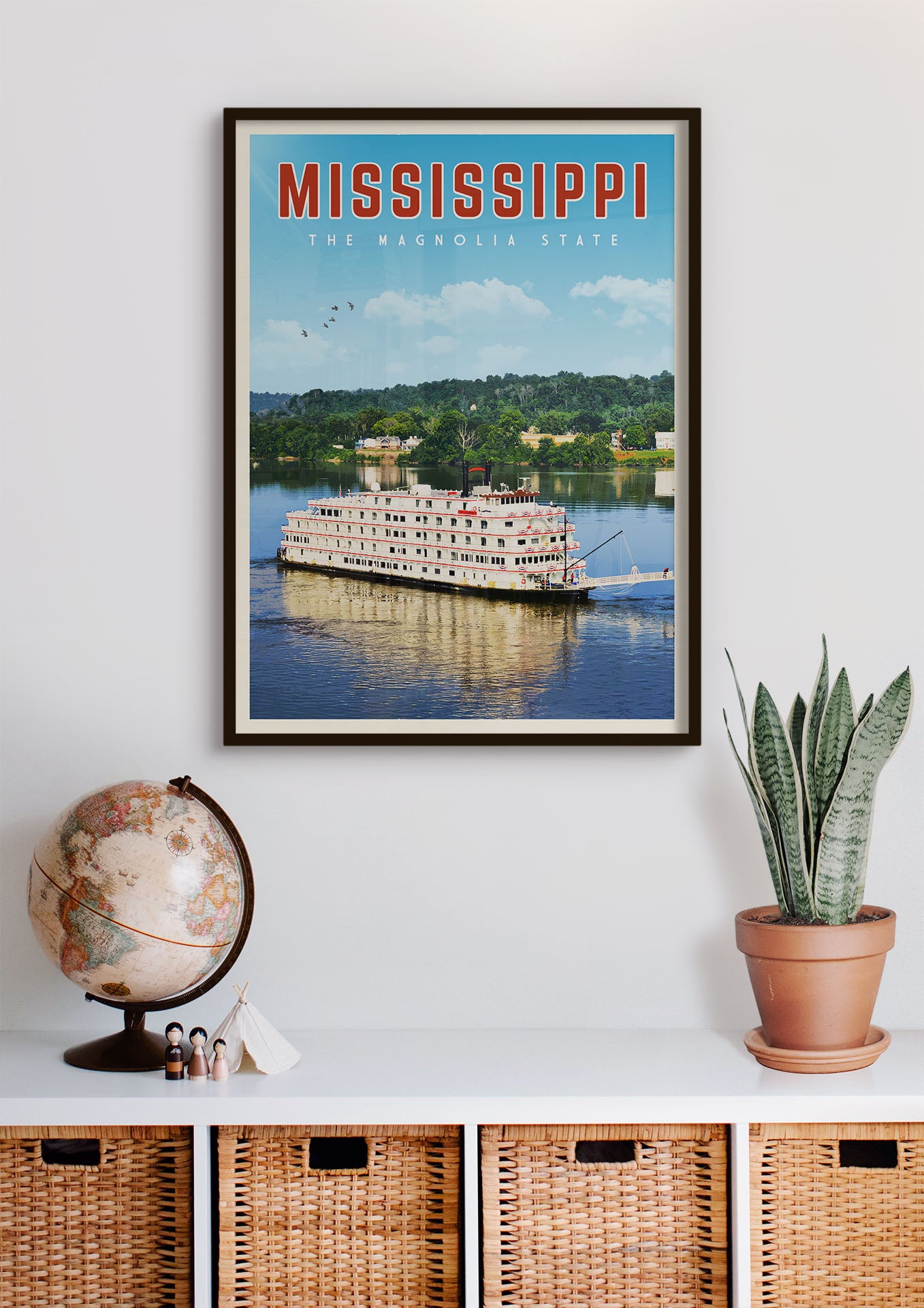 Mississippi - Vintage Travel Poster