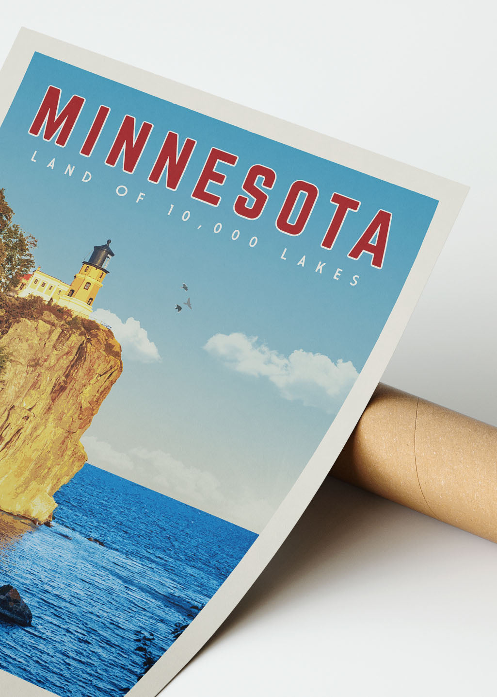 Minnesota - Vintage Travel Print - Vintaprints