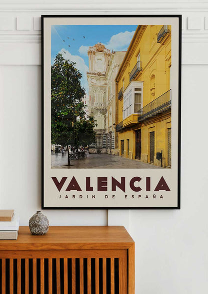 Valencia, Spain - Vintage Travel Poster