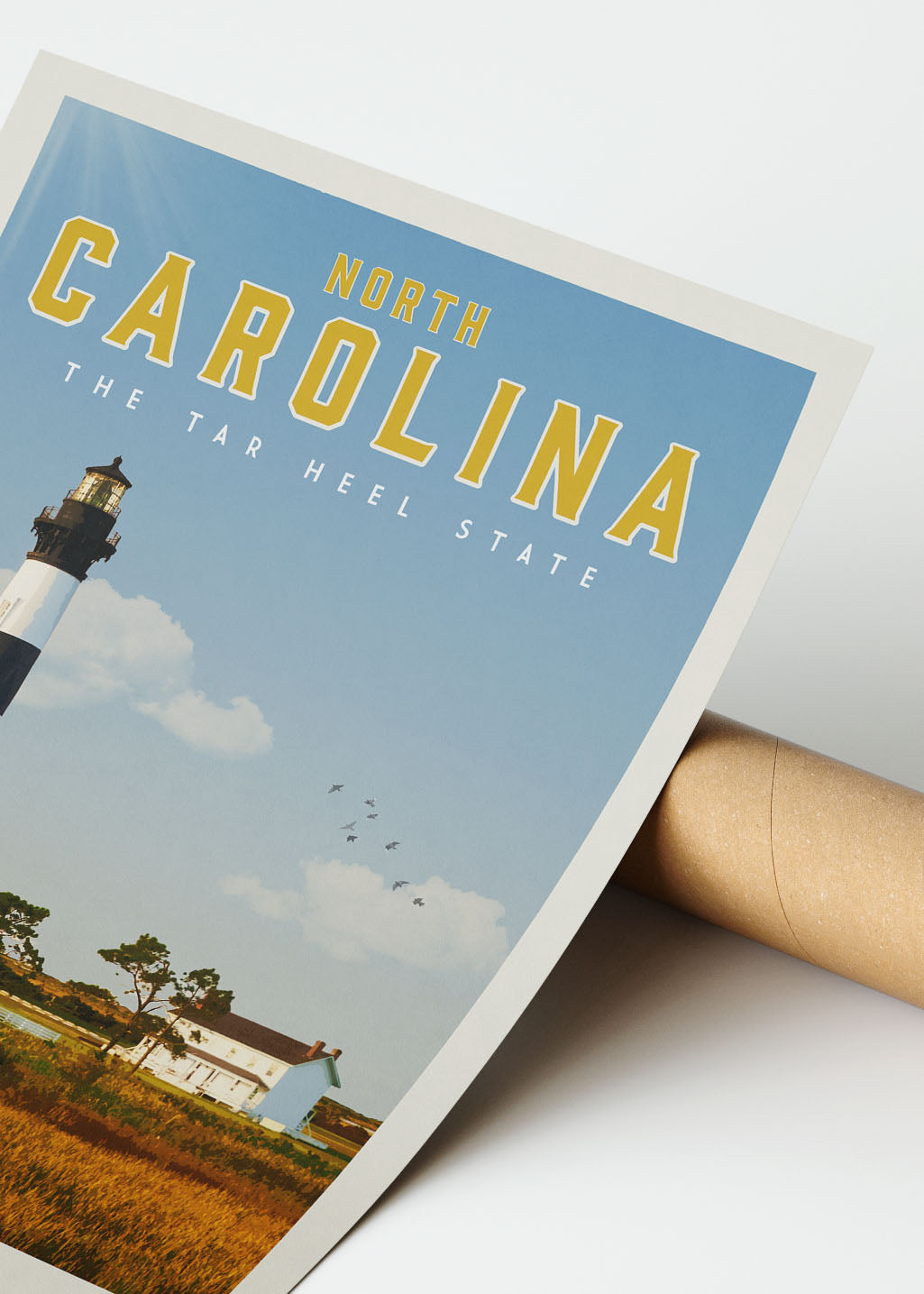 North Carolina - Vintage Travel Print - Vintaprints