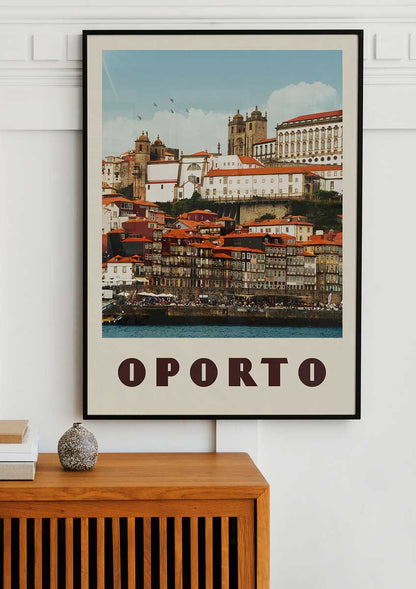 Porto, Portugal - Vintage Travel Poster