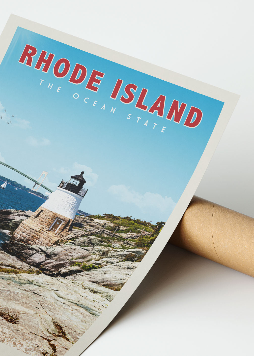 Rhode Island - Vintage Travel Poster