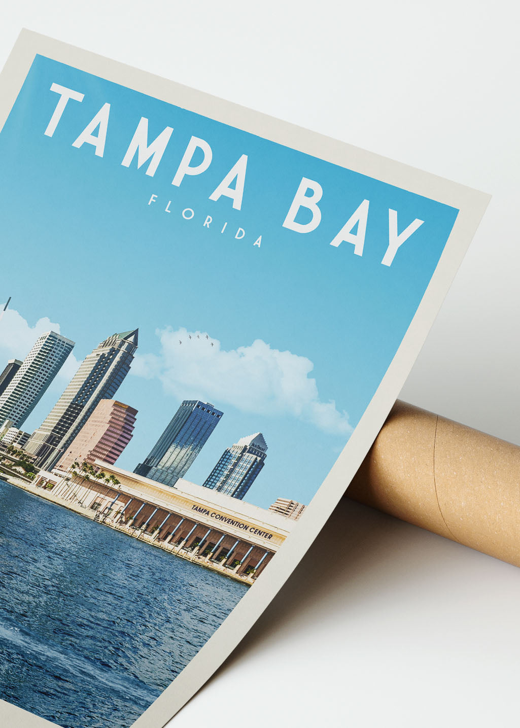 Tampa Bay, Florida - Vintage Travel Print - Vintaprints