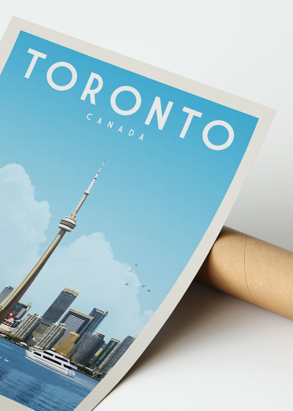 Toronto, Canada - Vintage Travel Print - Vintaprints