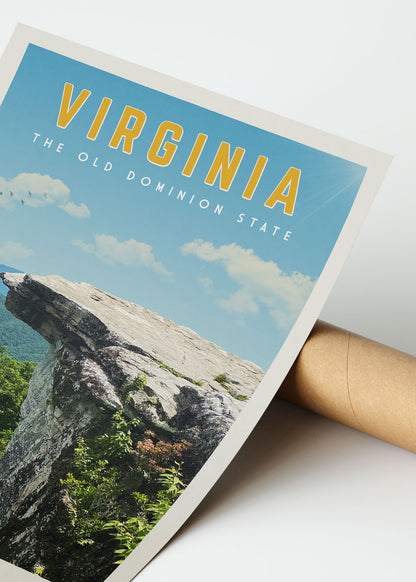 Virginia - Vintage Travel Poster