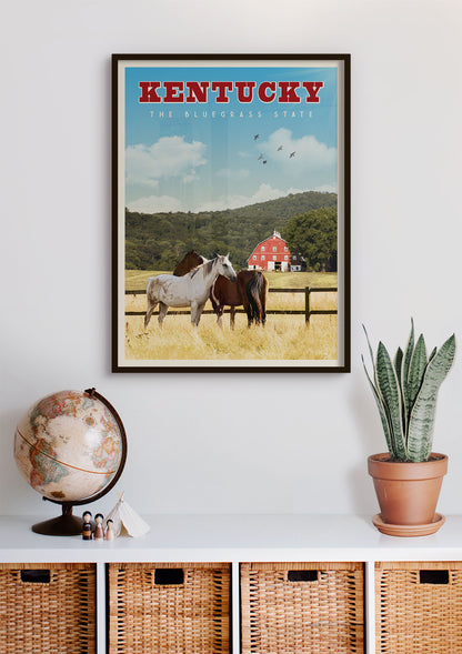 Kentucky - Vintage Travel Print - Vintaprints