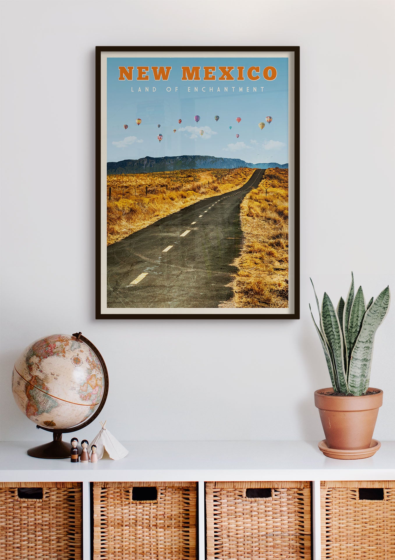 New Mexico - Vintage Travel Poster