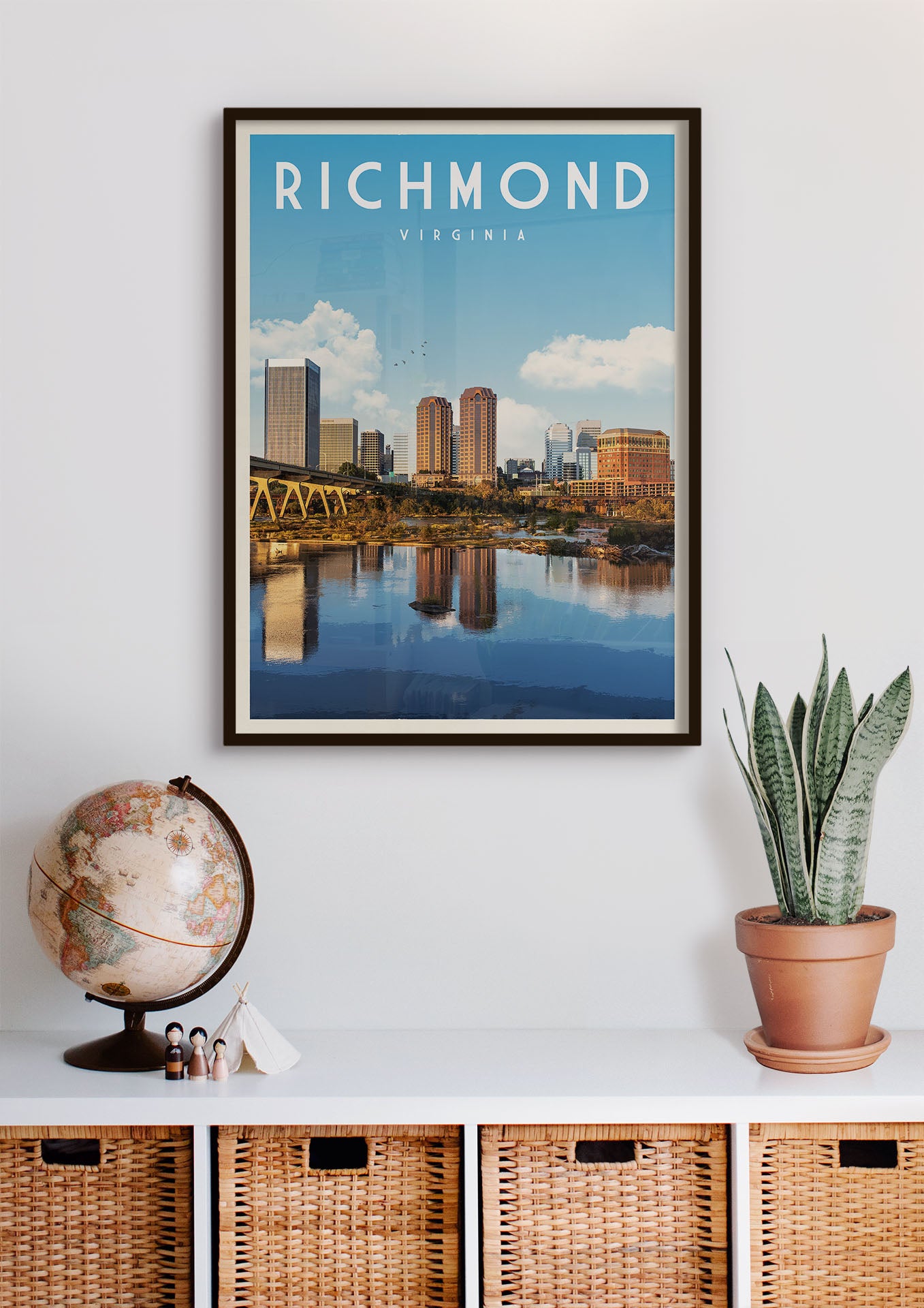 Richmond, Virginia - Vintage Travel Print - Vintaprints